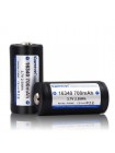 Акумулятор із захистом Keeppower DLG 16340 700mAh 3,7V Li-ion