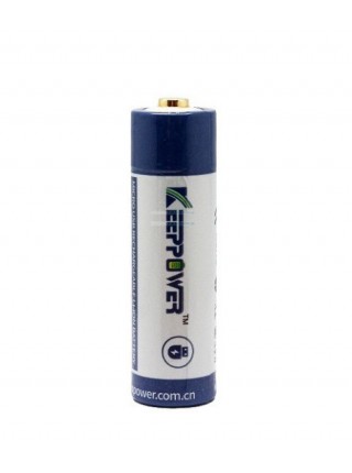 Акумулятор Keeppower P1495U 14500 3.6 V 950 mAh microUSB Синій з білим