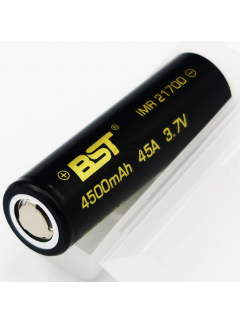 Акумулятор 21700 45A BST 3.7 V 4500 mah BST Чорний