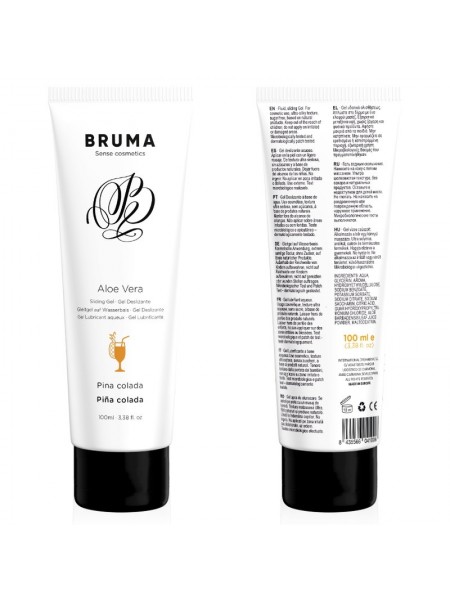 Лубрикант Bruma Aloe Vera Sliding Gel Pina Colada Flavor 100 мл
