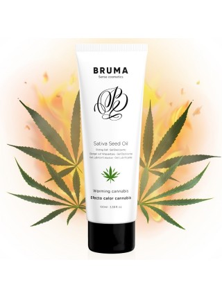 Лубрикант Sativa Sedd Oil Sliding Gel Warming Cannabis Flavor 100 мл Bruma