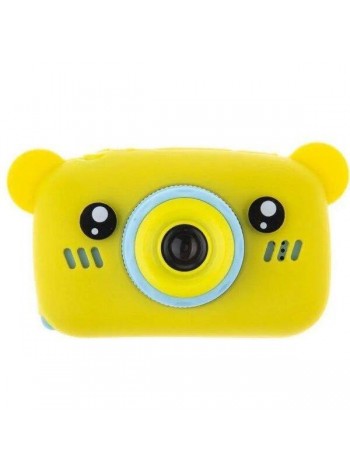 Фотоапарат дитячий ведмедик Teddy GM-24 Yellow (10960-hbr)