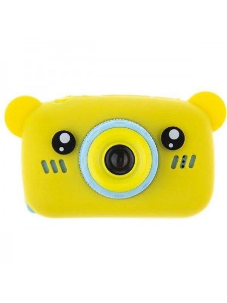 Фотоапарат дитячий ведмедик Teddy GM-24 Yellow (10960-hbr)