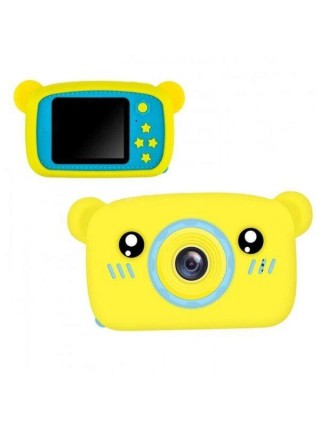 Фотоапарат дитячий ведмедик Teddy GM-24 Yellow (10960-hbr)
