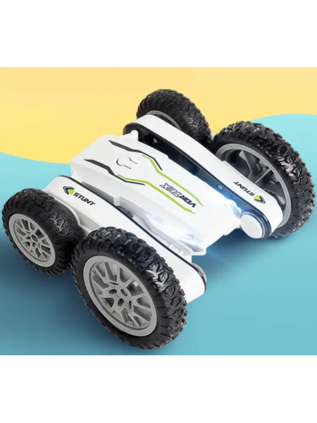 Машинка трюкова перевертень всюдихід із пультом радіокерування YG Toys Білий