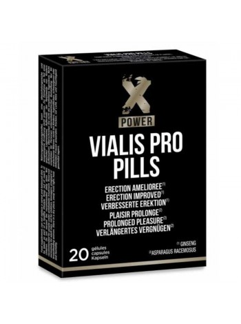 Препарат для чоловіків Xpower Vialis Pro Erection Improved 20 капсул Labophyto