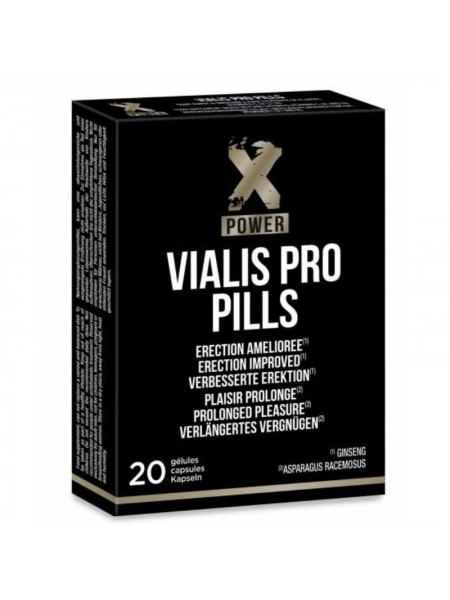 Препарат для чоловіків Xpower Vialis Pro Erection Improved 20 капсул Labophyto
