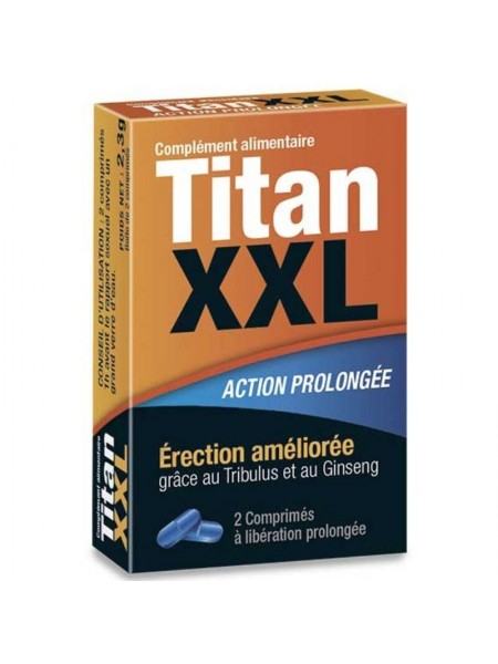 Препарат для ерекції Titan XXL Erection Increase Testosterone 2 таблетки Labophyto