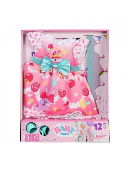 Паті одяг делюкс для ляльок 43 см Baby Born KD219647