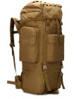 Великий тактичний армійський рюкзак з дощовиком Combat Койот (S1645407)