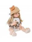 Силіконова колекційна лялька Reborn Doll Дівчинка Кір (Вінілова Лялька) Висота 55 см (723)