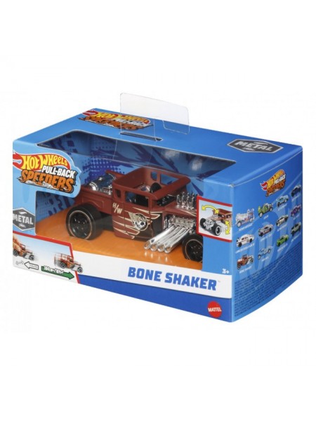 Інерційна машинка Pull-Back Speeders Hot Wheels HPR70 Різнобарвний (194735166756)