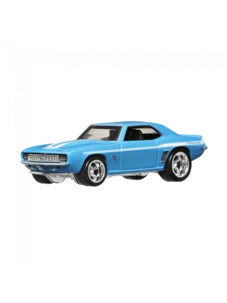Колекційна модель машинки 1969 Chevy Camaro Hot Wheels HNW46/HKD24 Різнобарвний (194735101030)