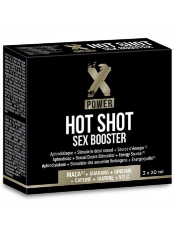 Афродизіак для пар XPower Hot Shot Sex Booster 3x20 мл