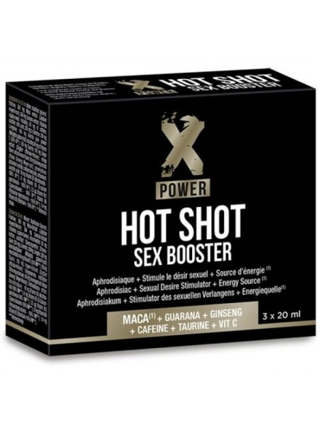 Афродизіак для пар XPower Hot Shot Sex Booster 3x20 мл