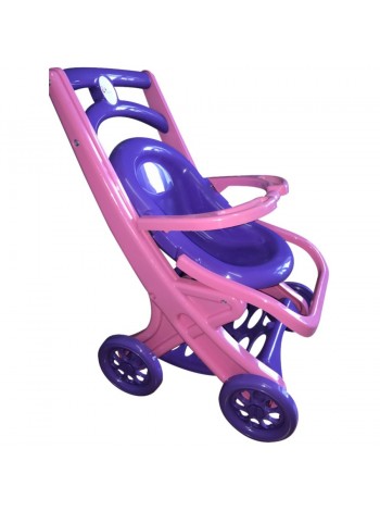 Коляска для ляльок Doloni Toys рожево-фіолетова 0122/02
