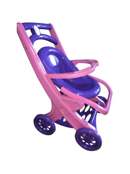Коляска для ляльок Doloni Toys рожево-фіолетова 0122/02