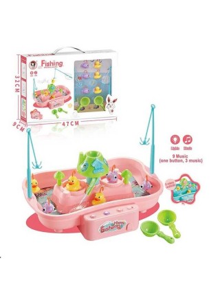 Ігровий набір Fishing ROI Риболовля 47 х 9 х 32 см Pink (140710)