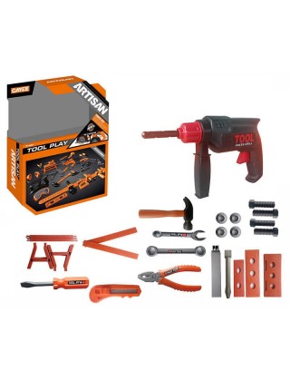 Ігровий набір інструментів Tool Set Набір будівельника 23 аксесуари Multicolor (140708)