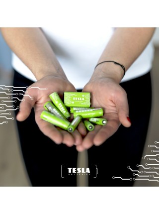 Аккумулятор Tesla 9V GREEN+ RECHARGEABLE 250mAh / HR9V / BLISTER FOIL 1 шт.