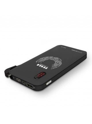 УМБ TESLA QI Wireless Power Bank 8000mAh Black