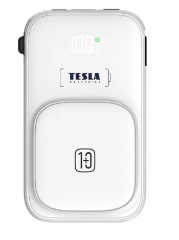 УМБ TESLA Fast Charge Wireless Power Bank 10000mAh (MagSafe) White