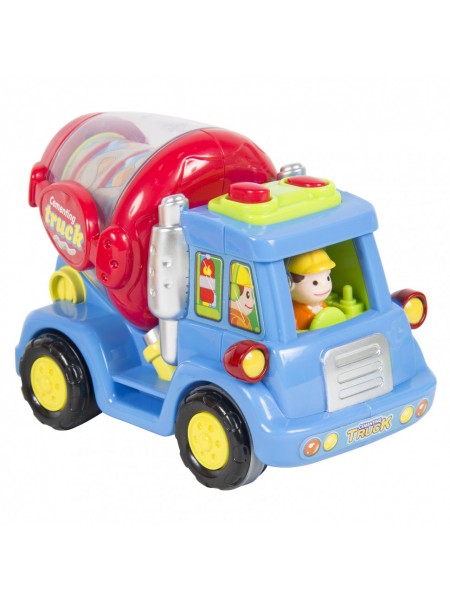 Спецтехніка інерційна Limo Toy 386 ABC інерційна 12 см Бетонозмішувач