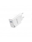 Мережевий зарядний пристрій Aspor A827 IQ (USB/2.4A) — білий
