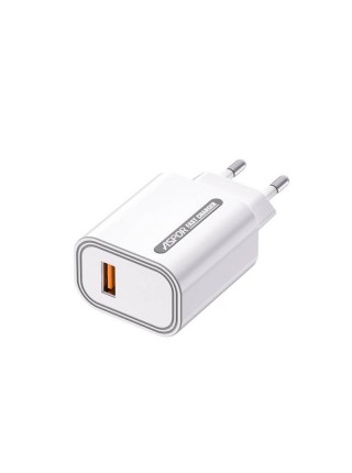 Мережевий зарядний пристрій Aspor A803 (USB/18W) — білий