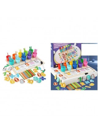Дерев'яна дошка Математика Wtoys (C60405)