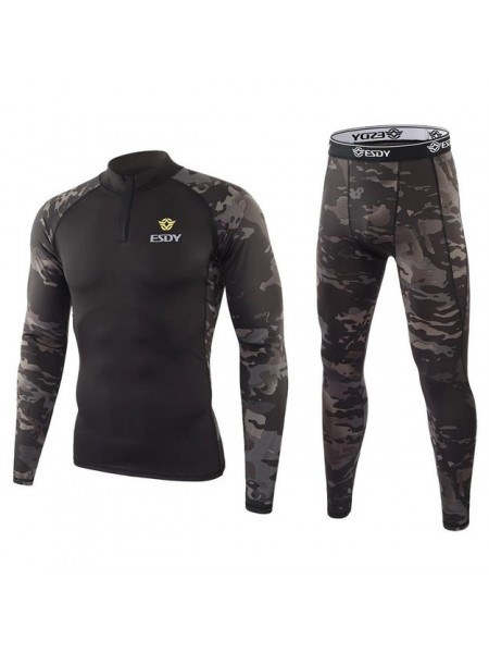 Термобілизна Чоловіча ESDY a173 Dark Camo L