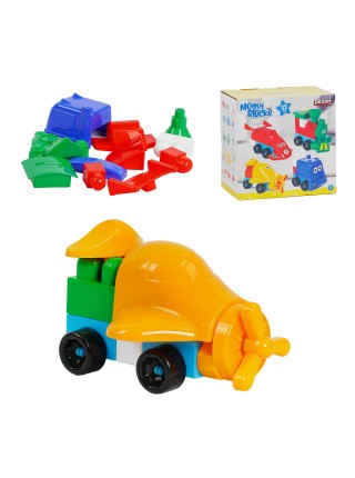 Конструктор-машина Pilsan 4 варіанти складання 22 деталі Multicolor (128560)