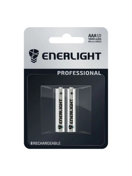 Акумуляторні батарейки AAA ENERLIGHT Professional AAA 1000mAh BLI 2 шт.