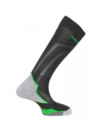Шкарпетки гірськолижні Salomon X-MAX M 39-41 Black/Grey Green