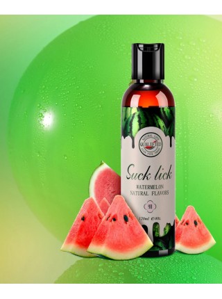 Інтимне мастило Suck Lick з ароматом і смаком кавуна 120 ml COKELIFE