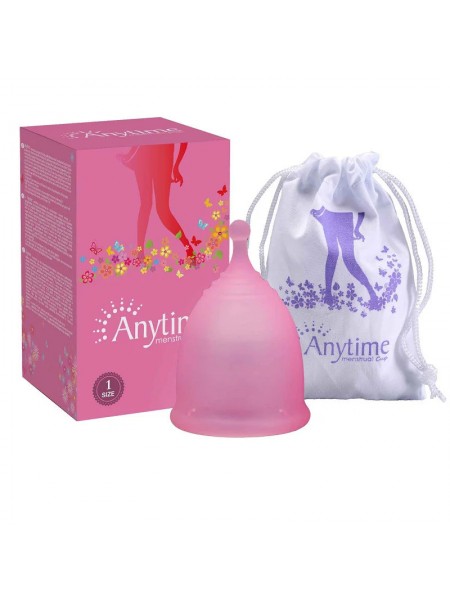 Силіконова менструальна чаша Anytime Menstrual Cup L COKELIFE