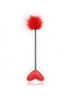 Стек у формі серця з пером Feather Heart Teaser Red Vscnovelty