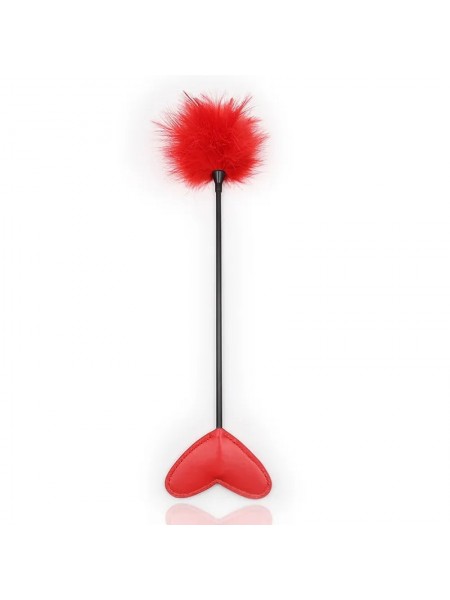 Стек у формі серця з пером Feather Heart Teaser Red Vscnovelty