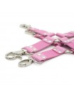Хрестовина-фіксатор для наручників і наножників Bdsm Cross Pink Vscnovelty