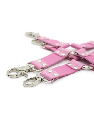 Хрестовина-фіксатор для наручників і наножників Bdsm Cross Pink Vscnovelty