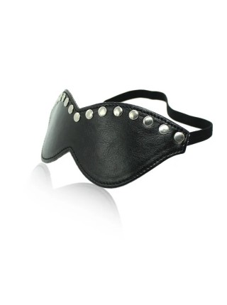 Маска ігрова чорна із заклепками Blindfold Fionissa Vscnovelty
