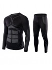 Комплект термобілизни чоловічий Hi-Tec Buraz SET Black/Grey M/L
