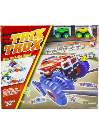 Ігрова перегонова траса-трек OPT-TOP "Trix Trux" великий набір для гри + 2 машинки (2067283928)