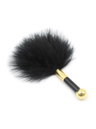 Еротичний перовий тиклер Comfortable Soft Teaser Black Vscnovelty
