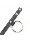 Ерекційне кільце з ремінцем Metal Cock Ring Ball Divider Vscnovelty