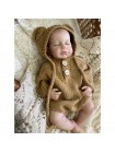 Силіконова колекційна Лялька Тедді Висота 50 см Reborn Doll (775)