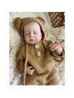 Силіконова колекційна Лялька Тедді Висота 50 см Reborn Doll (775)