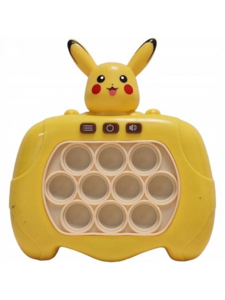 Дитяча інтерактивна іграшка RIAS Pop It Pikachu Pokemon Yellow