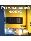 Дитячий ручний мікроскоп для досліджень 120Х OEM 2020A-1 Жовтий