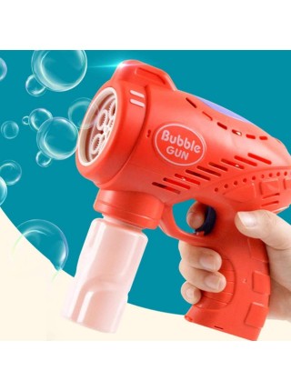 Іграшковий дитячий пістолет генерувальний бульбашки Space Bubble Gun червоний (AUAU06)